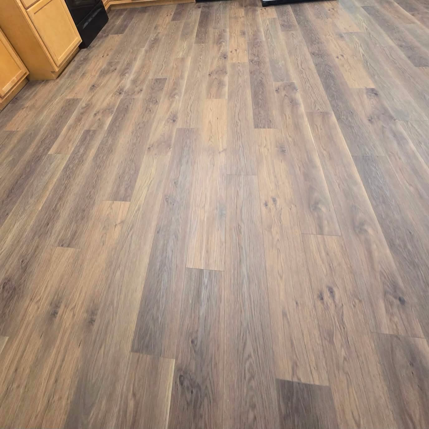 AeroCore Astronomer Oak luxury vinyl plank flooring at Calvary Church.